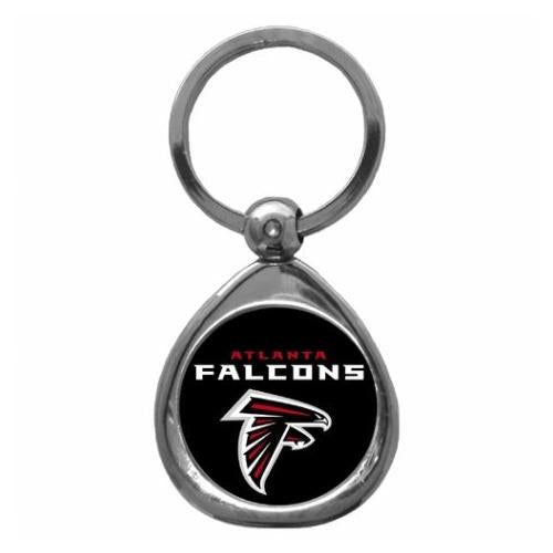 Atlanta Falcons NFL Keychain & Keyring - Premium Teardrop