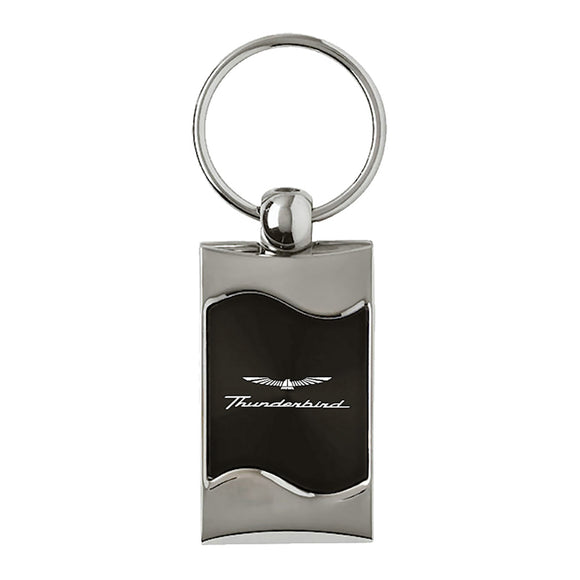 Ford Thunderbird Keychain & Keyring - Black Wave