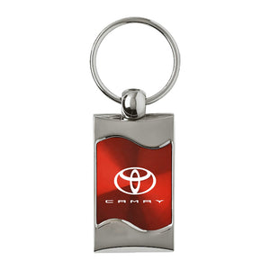 Toyota Camry Keychain & Keyring - Red Wave