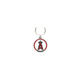 Zinc MLB Team Logo Key Ring - Los Angeles LA Angels of Anaheim