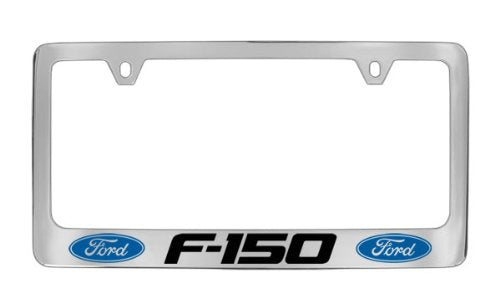Ford F-150 Chrome Plated Metal License Plate Frame Holder