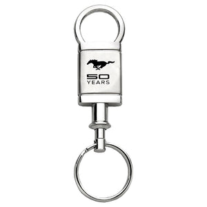 Ford Mustang 50 Years Anniversary Keychain & Keyring - Valet