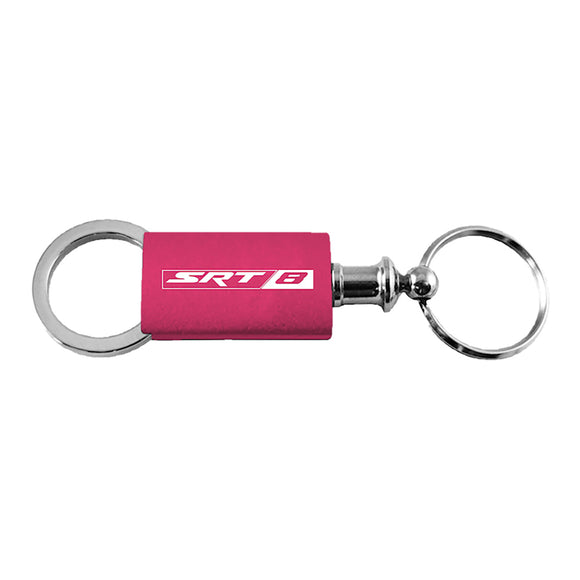 Dodge SRT-8 Keychain & Keyring - Pink Valet
