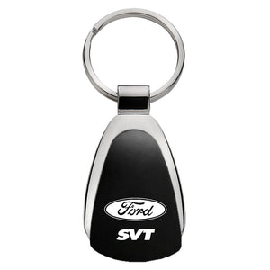 Ford SVT Keychain & Keyring - Black Teardrop