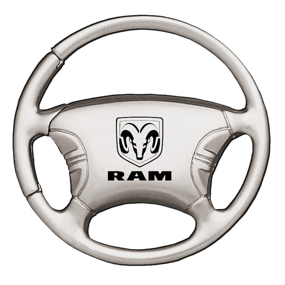 Dodge Ram Keychain & Keyring - Steering Wheel