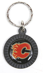 Calgary Flames NHL Keychain & Keyring - Circle