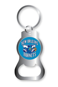 New Orleans Hornets NBA Keychain & Keyring - Bottle Opener