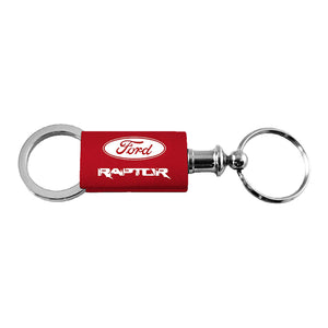 Ford Raptor Keychain & Keyring - Red Valet