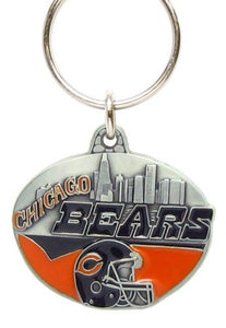Chicago Bears NFL Keychain & Keyring - Pewter