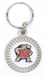 Maryland Terrapins Keychain & Keyring - Circle