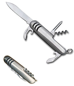 WSK LK31125 Army Pocket Knife - Stainless Steel