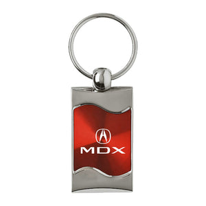 Acura MDX Keychain & Keyring - Red Wave