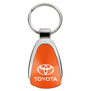 Toyota Keychain & Keyring - Orange Teardrop