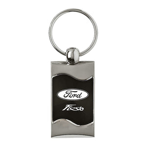 Ford Fiesta Keychain & Keyring - Black Wave