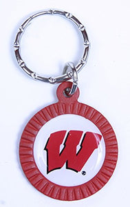 Wisconsin Badgers Keychain & Keyring - Circle