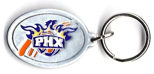 Phoenix Suns NBA Keychain & Keyring - Pewter