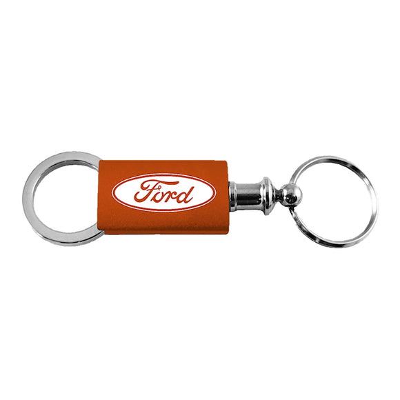 Ford Keychain & Keyring - Orange Valet