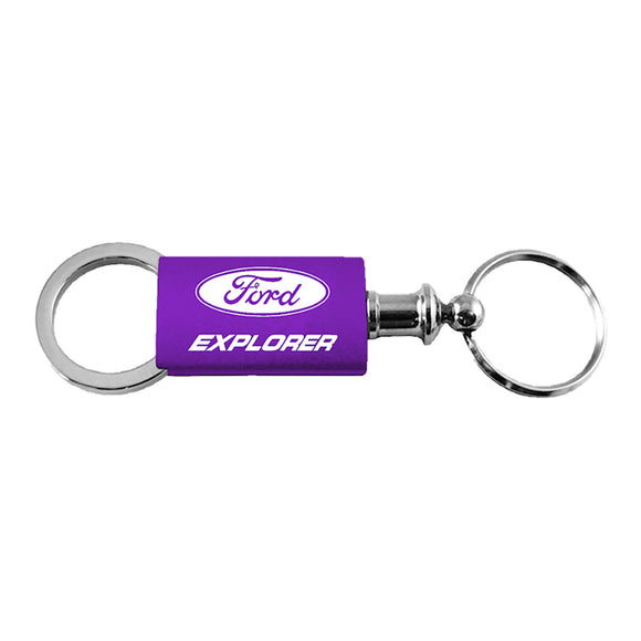 Ford Explorer Keychain & Keyring - Purple Valet