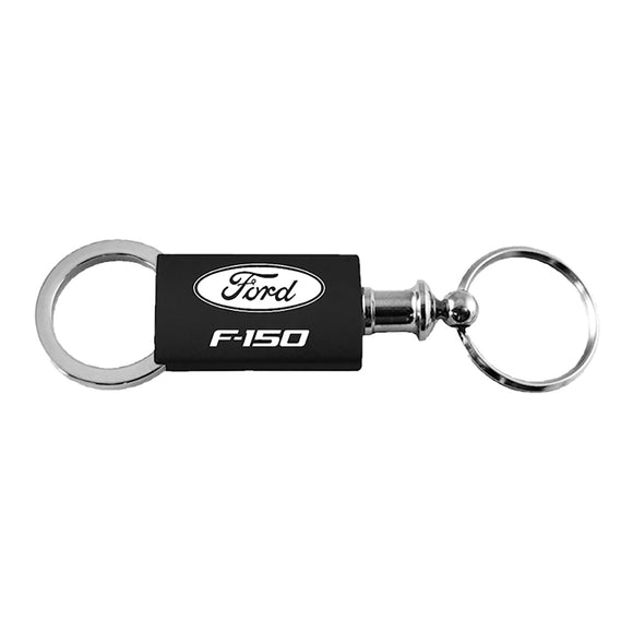 Ford F-150 Keychain & Keyring - Black Valet