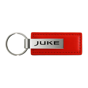 Nissan Juke Keychain & Keyring - Red Premium Leather