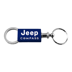 Jeep Compass Keychain & Keyring - Navy Valet