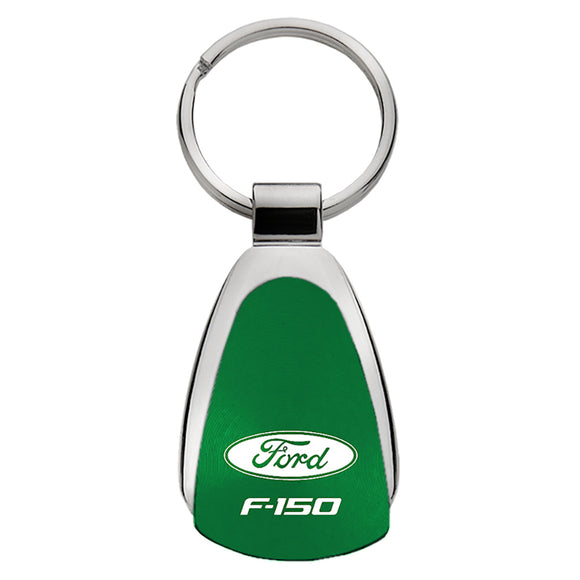 Ford F-150 Keychain & Keyring - Green Teardrop