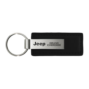 Jeep Grand Cherokee Keychain & Keyring - Premium Leather