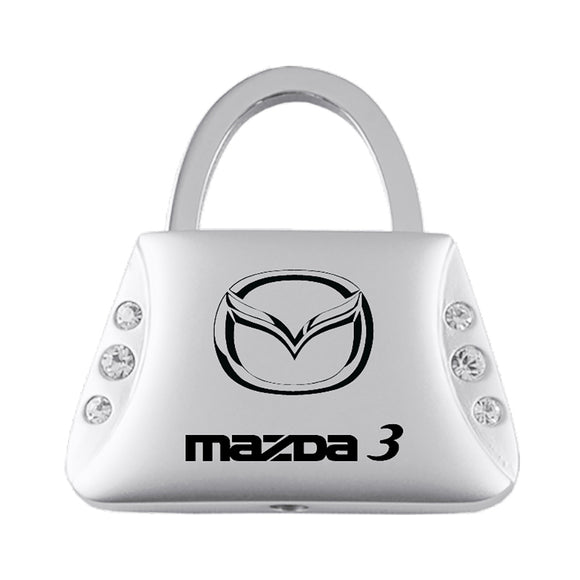 Mazda 3 Keychain & Keyring - Purse with Bling