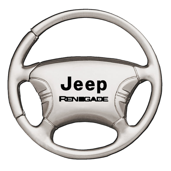 Jeep Renegade Keychain & Keyring - Steering Wheel