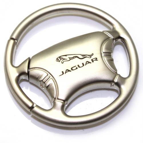 Jaguar Keychain & Keyring - Steering Wheel