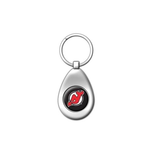 New Jersey Devils NHL Keychain & Keyring - Premium Oval with Light