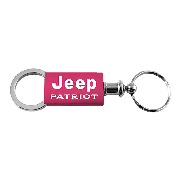 Jeep Patriot Keychain & Keyring - Pink Valet