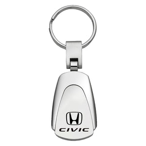 Honda Civic Keychain & Keyring - Teardrop