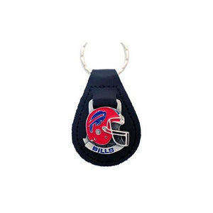 **Buffalo Bills NFL Keychain & Keyring - Leather