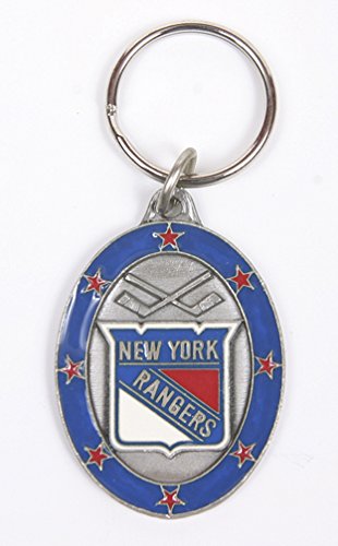 New York Rangers NHL Keychain & Keyring - Pewter