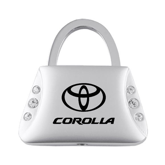 Toyota Corolla Keychain & Keyring - Purse with Bling