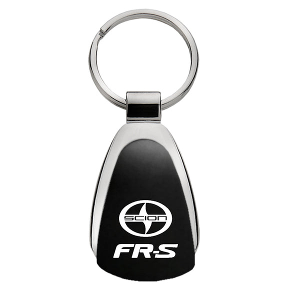 Scion FR-S Keychain & Keyring - Black Teardrop