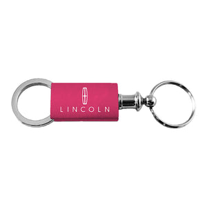 Lincoln Keychain & Keyring - Pink Valet