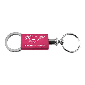 Ford Mustang Keychain & Keyring - Pink Valet