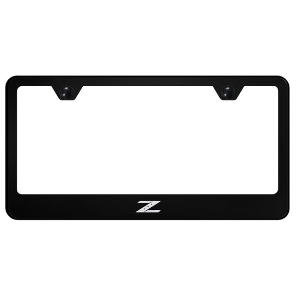 Nissan Z Black License Plate Frame