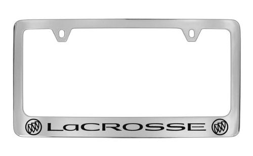 Buick LaCrosse Chrome Plated Metal License Plate Frame Holder