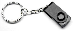 USB Flash Drive Keychain & Keying - 1GB (Black)