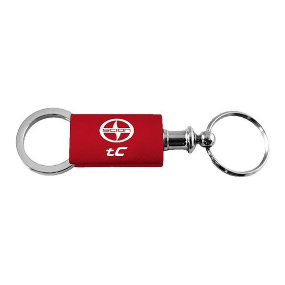 Scion tC Keychain & Keyring - Red Valet