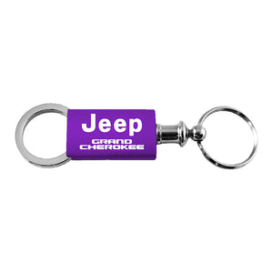 Grand Cherokee Keychain & Keyring - Purple Valet