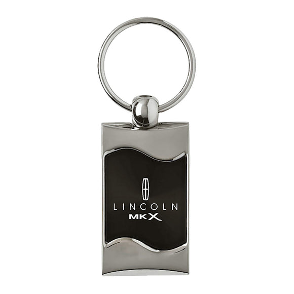 Lincoln MKX Keychain & Keyring - Black Wave
