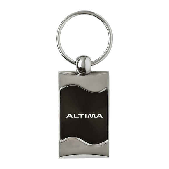 Nissan Altima Keychain & Keyring - Black Wave