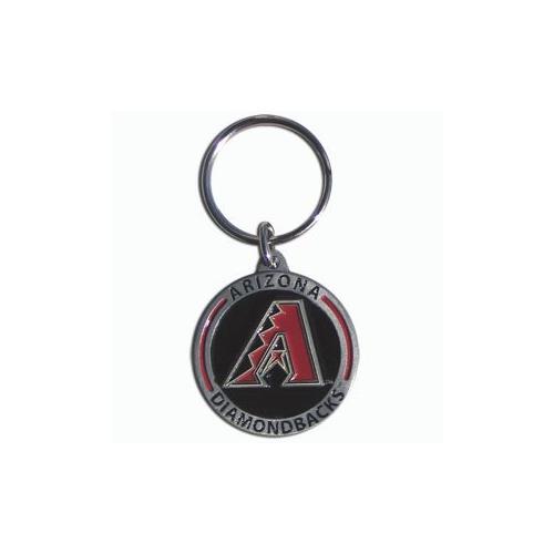 Zinc MLB Team Logo Key Ring - Arizona Diamondbacks