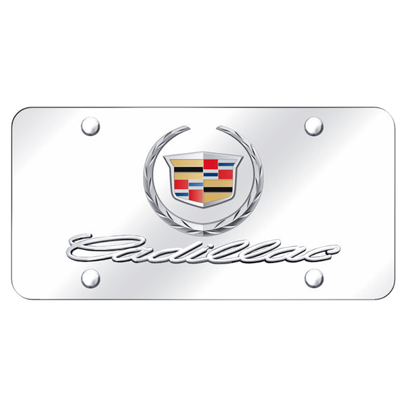 Cadillac (New) Logo Chrome/Chrome Plate