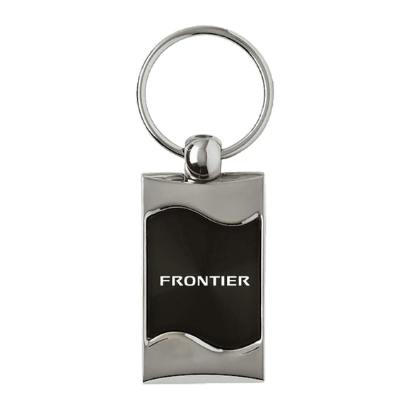 Nissan Frontier Keychain & Keyring - Black Wave