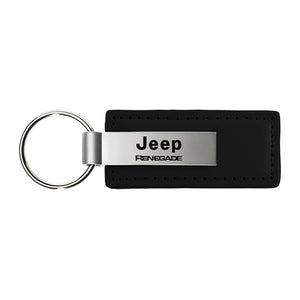 Jeep Renegade Keychain & Keyring - Premium Leather